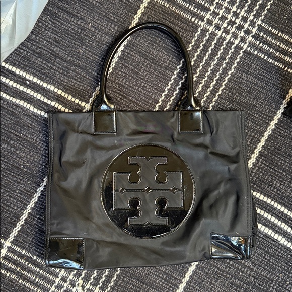 Tory Burch Handbags - Tory Burch Black Nylon Ella Tote
